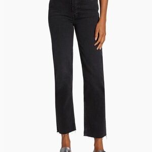 RE/DONE 70s High-Rise Stove Pipe Straight-Leg Jeans